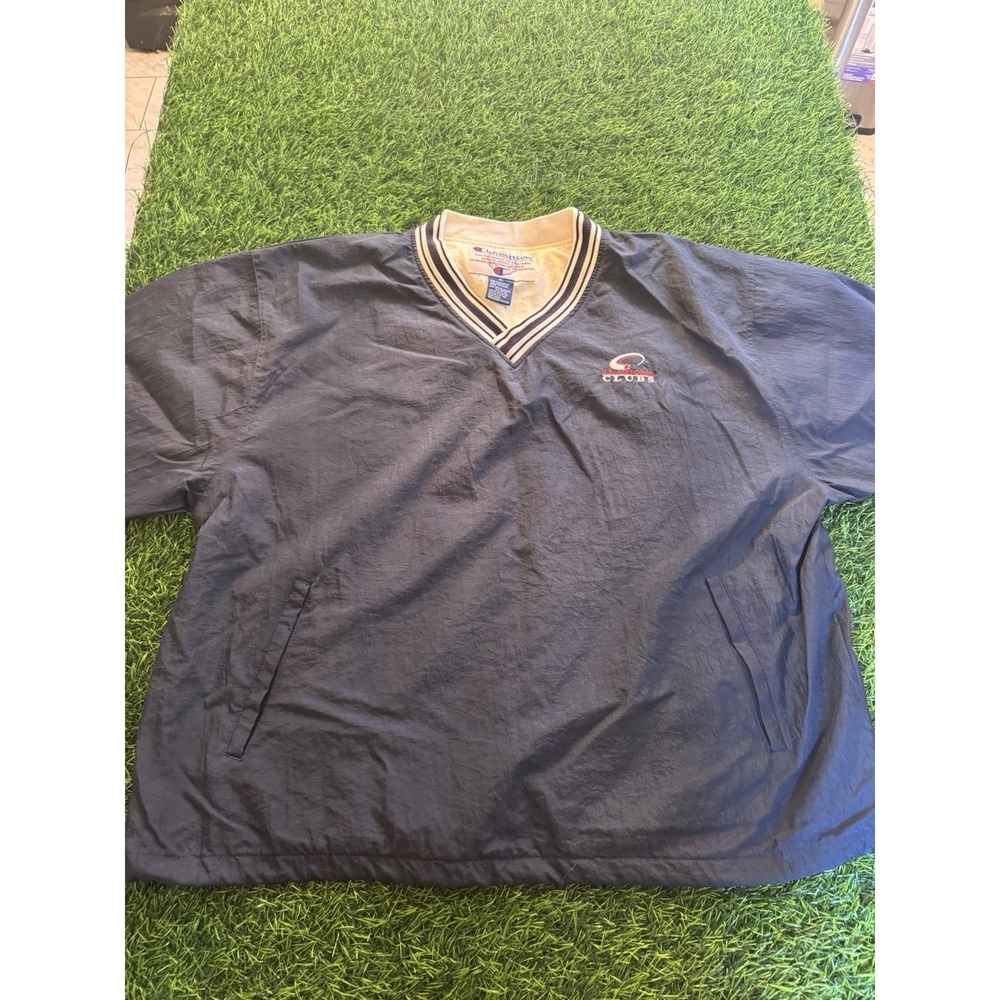 United States Air Force Clubs Long Sleeves Blue Windbreaker  Jacket XL Pullover